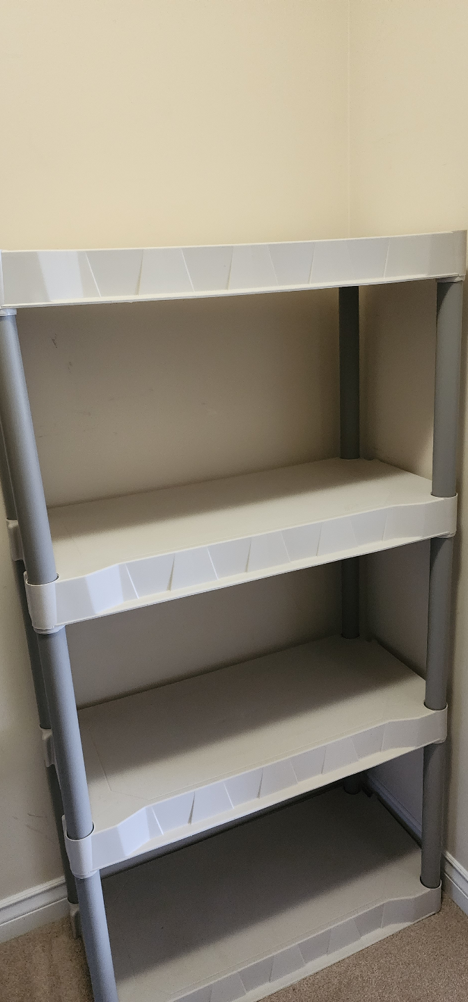 Plastic Shelving Unit