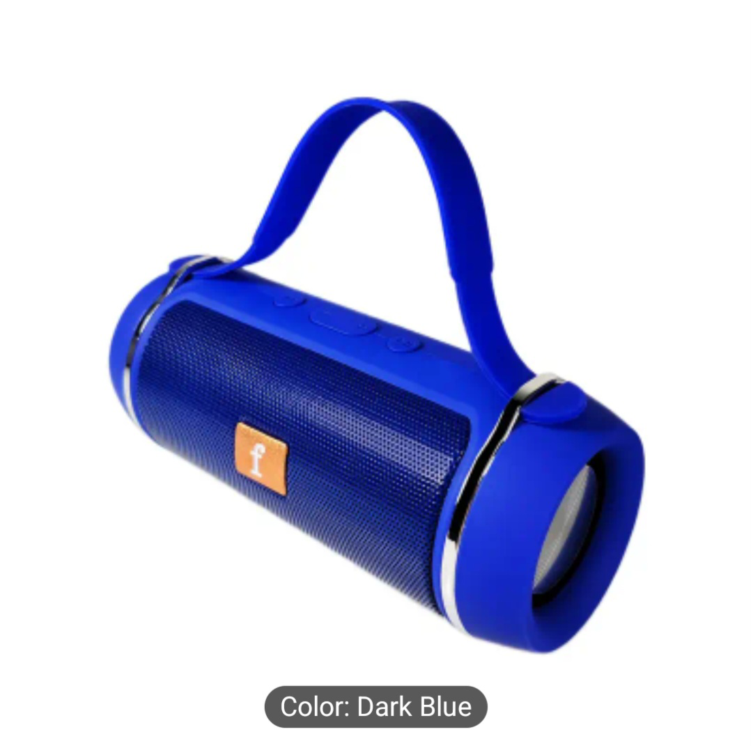 Dark Blue Portable Bluetooth Speaker