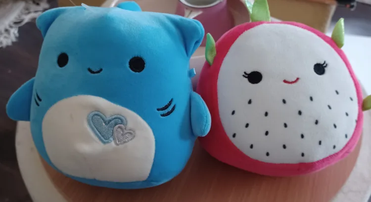 Two Like New Medium Size Squishmallowd thumbnail
