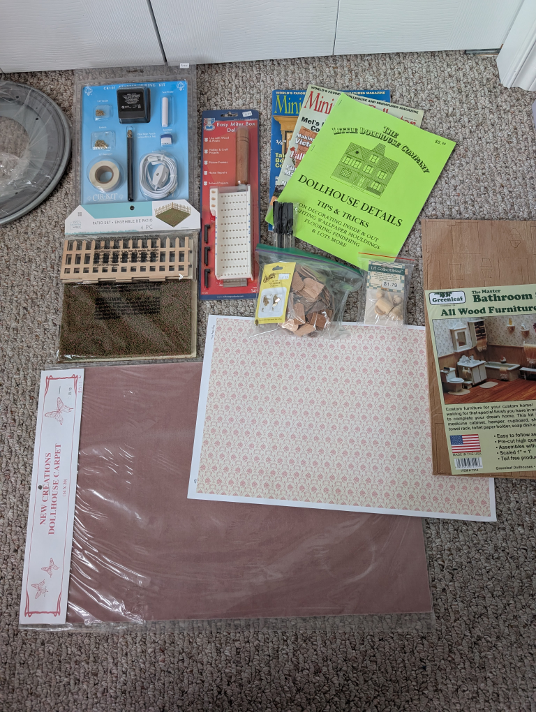 Dollhouse Supplies and Kit Lot - photo 2