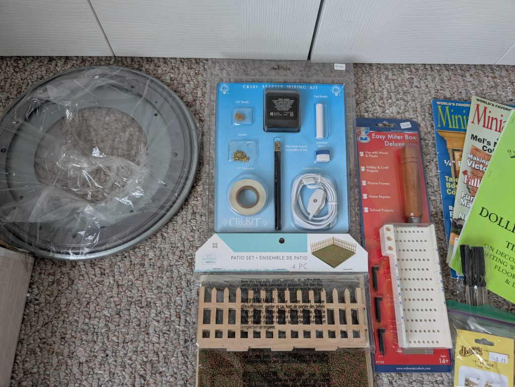 Dollhouse Supplies and Kit Lot - photo 3