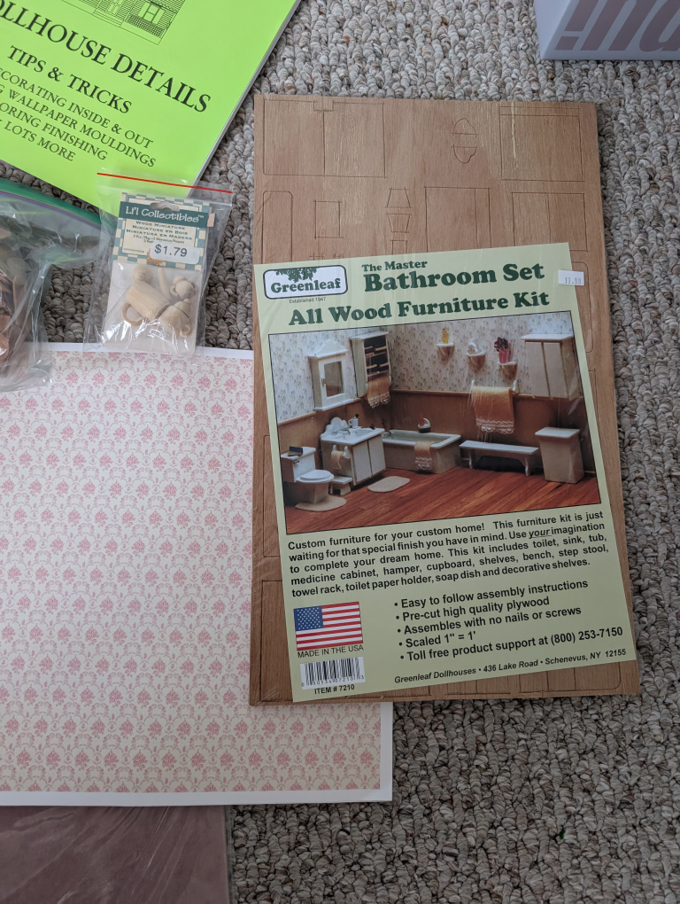 Dollhouse Supplies and Kit Lot - photo 5
