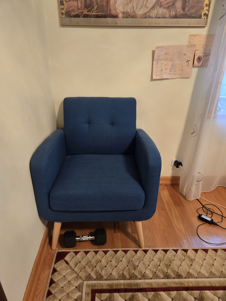 Blue Armchair