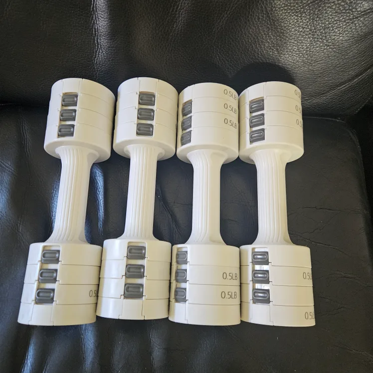 Manueklear  0.5 LB Dumbbells from Canada. thumbnail