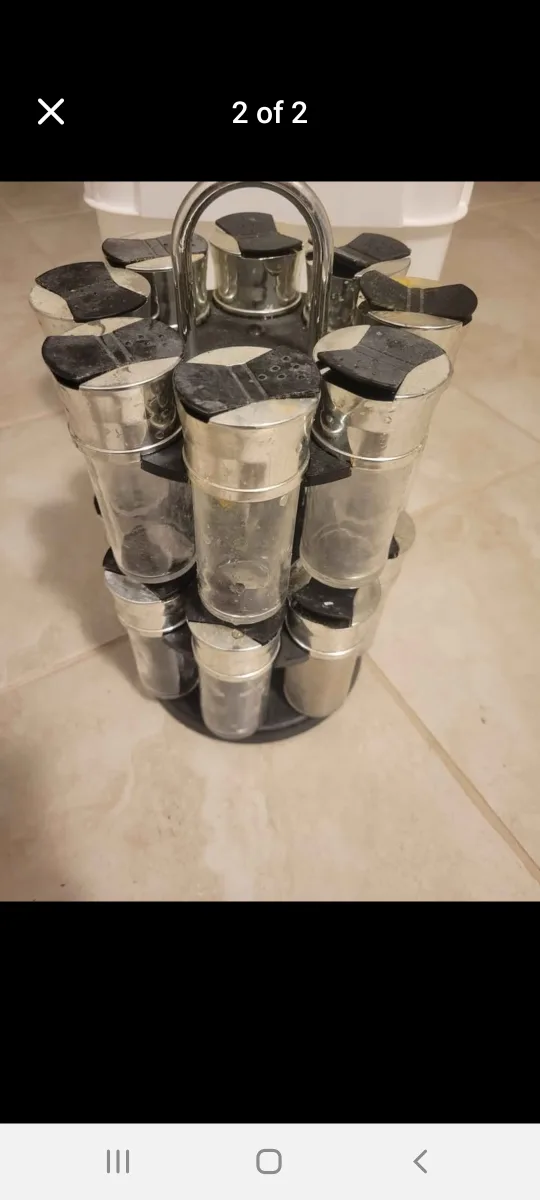 Spice Rack with Jars thumbnail