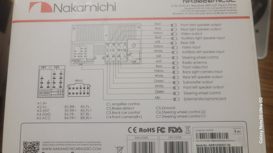 Nakamichi NA3020/NCSL 2-Din AV Receiver - photo 2