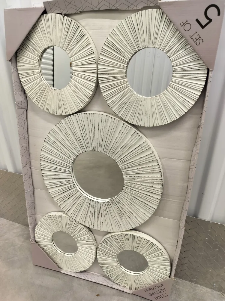 Set of 5 Gallery Wall Mirrors thumbnail