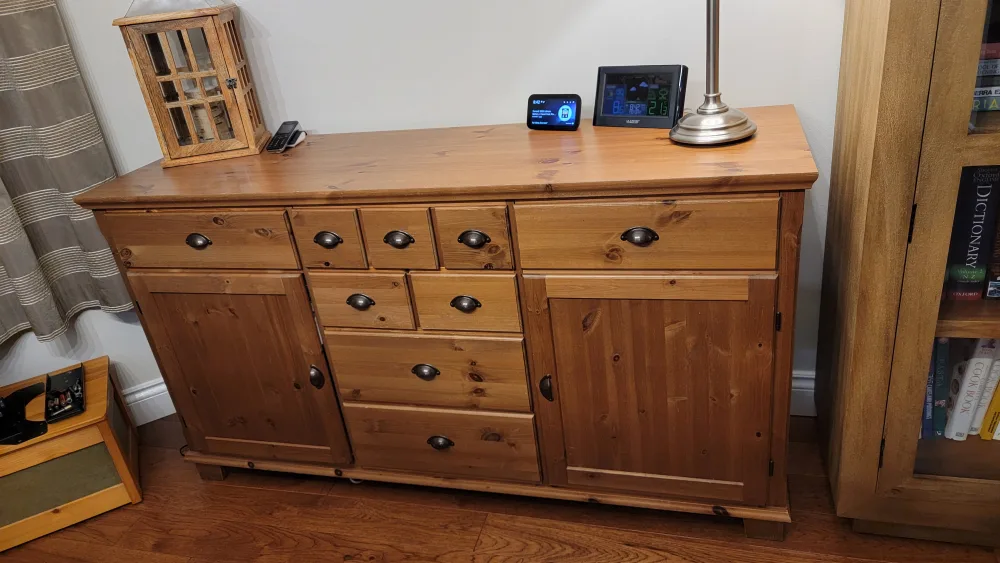 Solid wood sideboard/dresser thumbnail