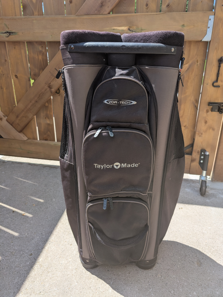 TaylorMade Vor-Tech Golf Bag with Cart