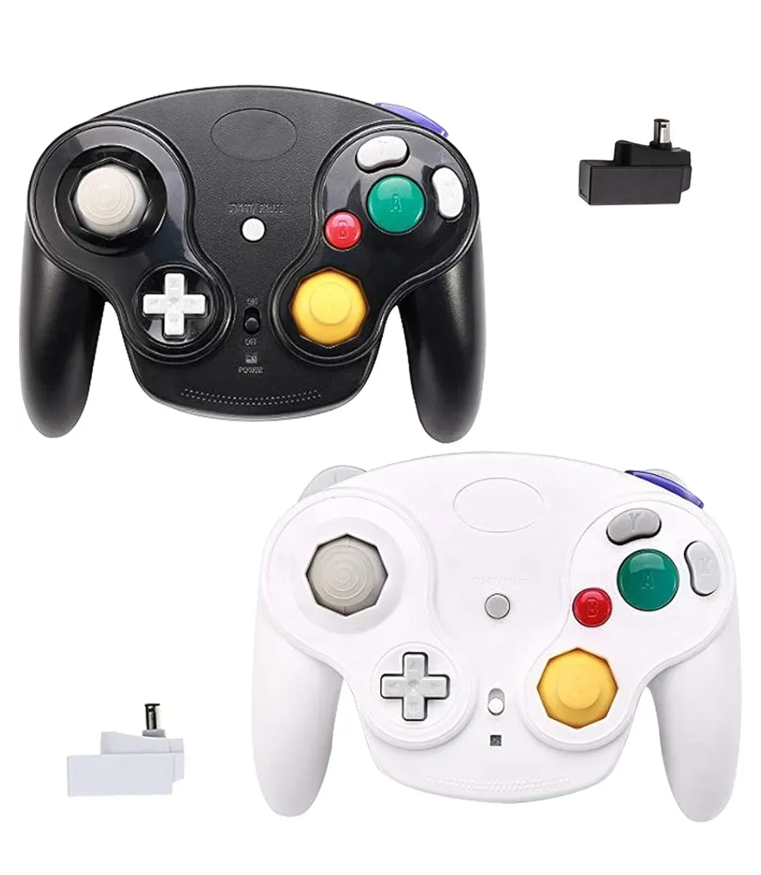 2 Pack Wireless Nintendo GameCube / Wii Controllers thumbnail