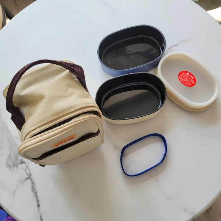 Brand New Japan lunch box with lunch bag image indicator(2)