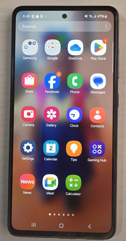 Samsung Phone - Black A52 - photo 2