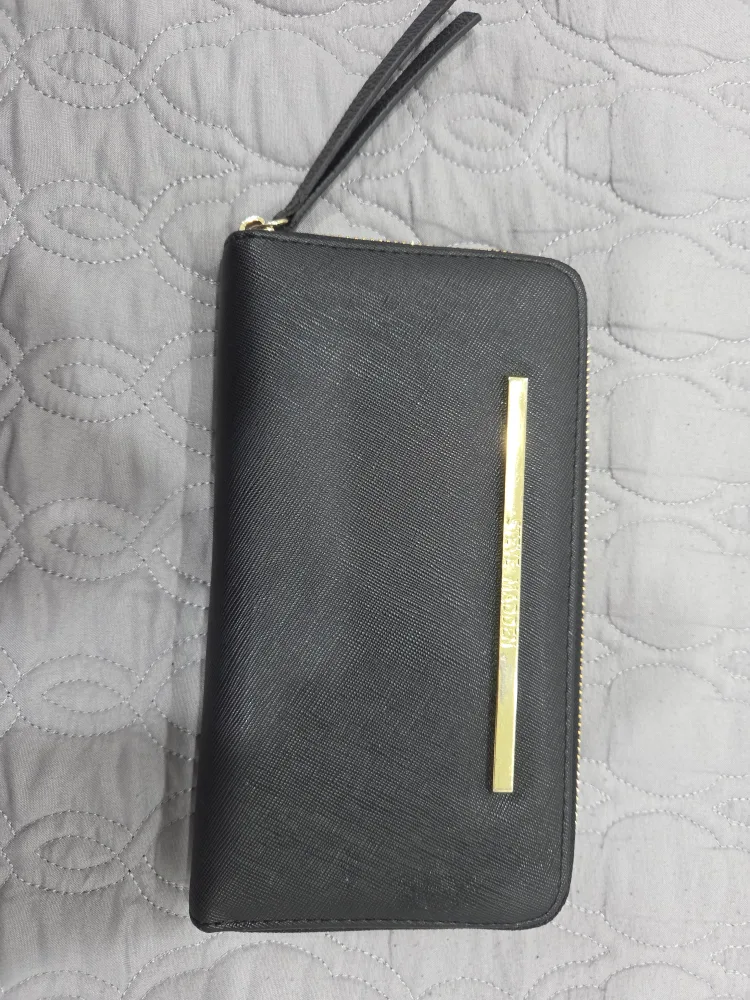 Steve Madden Black Wallet thumbnail