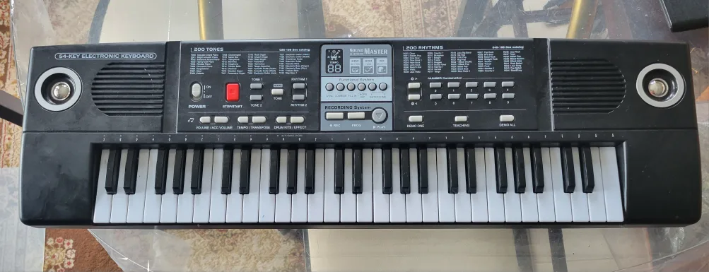Music 54 Keys Electronic Keyboard for beginners thumbnail