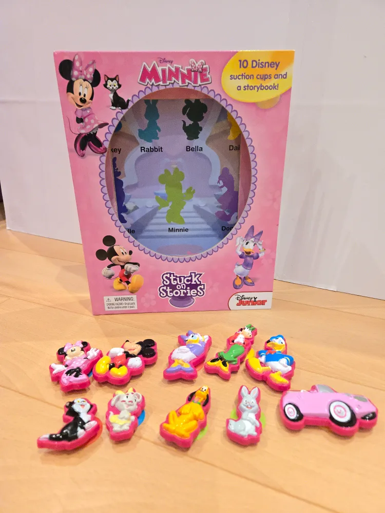 Disney Minnie Stuck on Stories Suction Cup Characters thumbnail