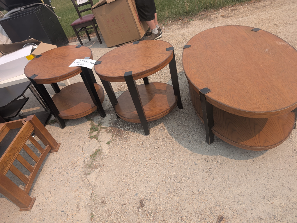 3 Piece Coffee Table Set