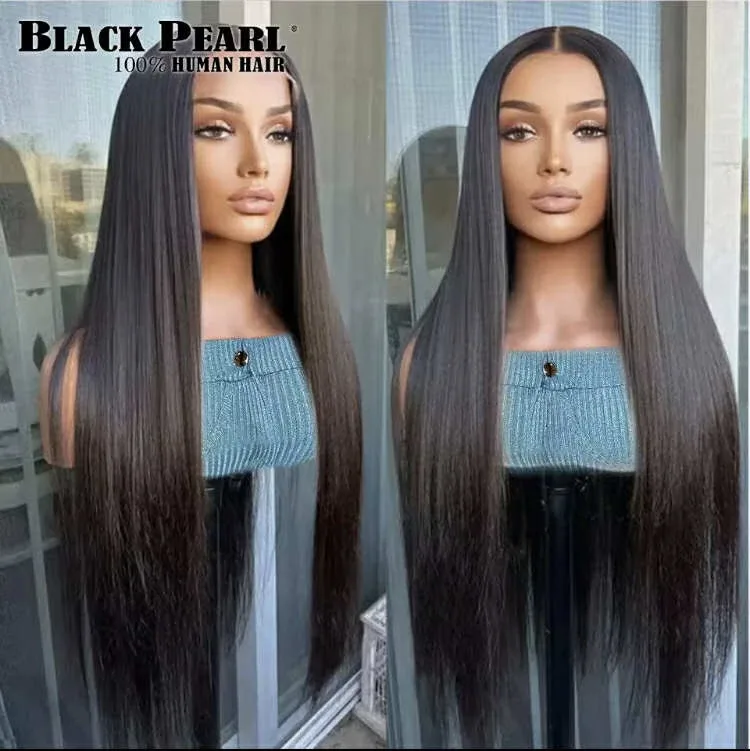 New!!! 26 inches Long Black Human Hair Wig! thumbnail