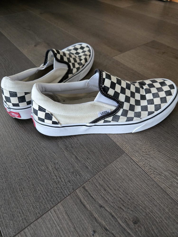 Vans Classic Slip-On Checkerboard - Size 9.5