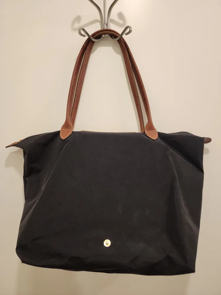 Longchamp Black Tote Bag image indicator(2)