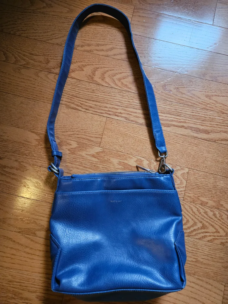 Matt & Nat Blue Crossbody Bag thumbnail