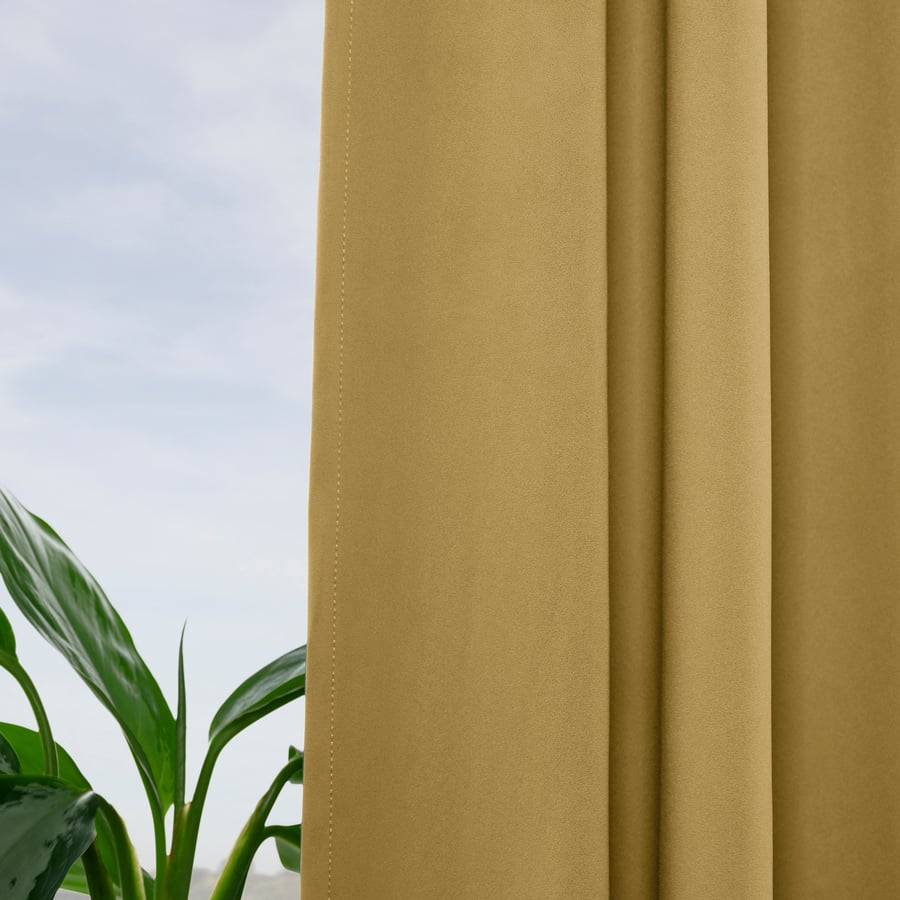 IKEA Majgull Beige-Yellow Curtains - photo 4