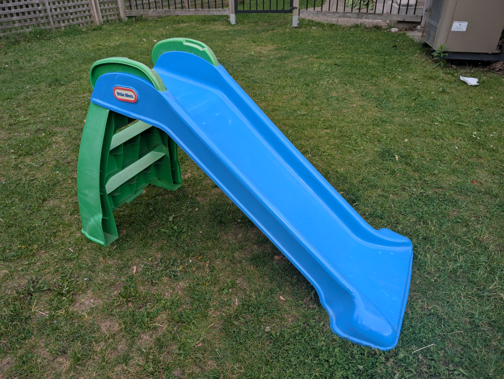 Little Tikes Slide and Basketball Set