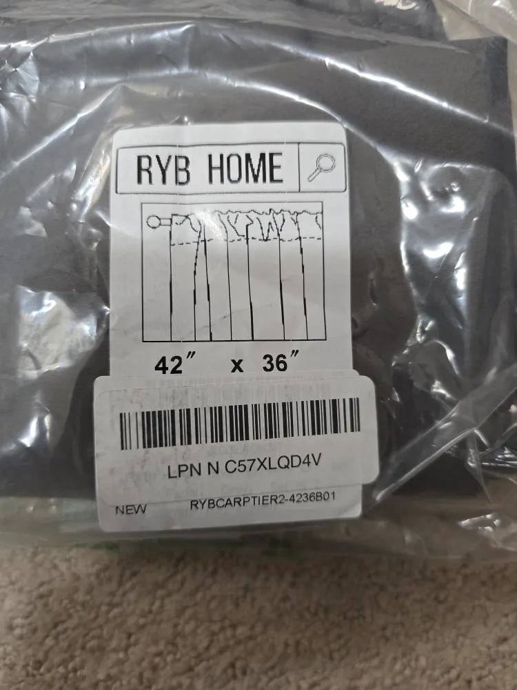 Decorative Blackout Curtain Rod and Curtains image indicator(3)