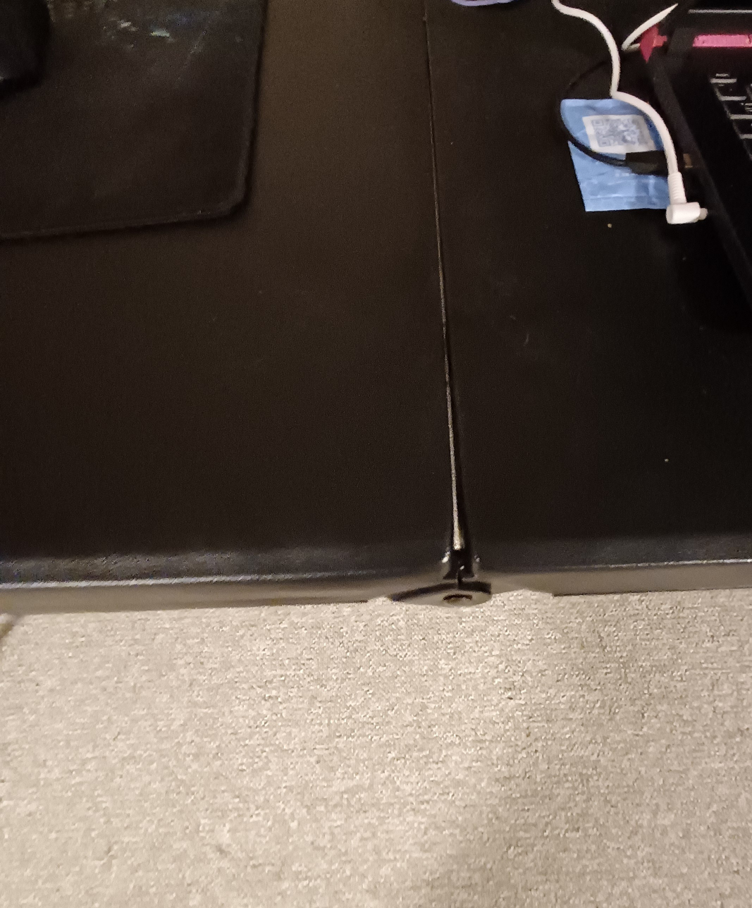 Black Folding Table - 72" x 30" - photo 5
