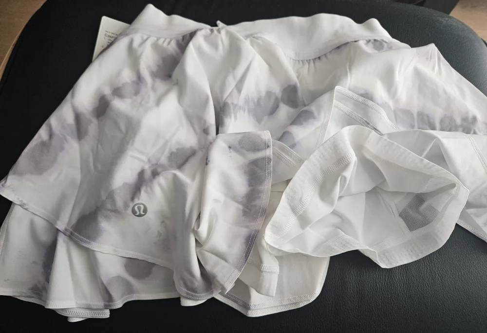 Brand New Lululemon Court Rival HR Skirt-Size 8 image indicator(2)