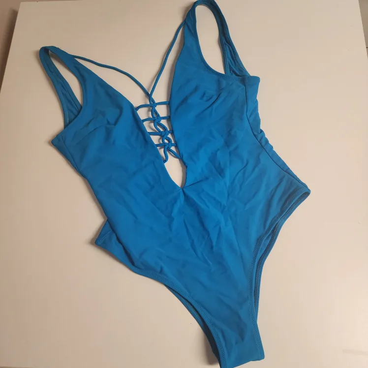 Blue Cupshe Swimsuit thumbnail