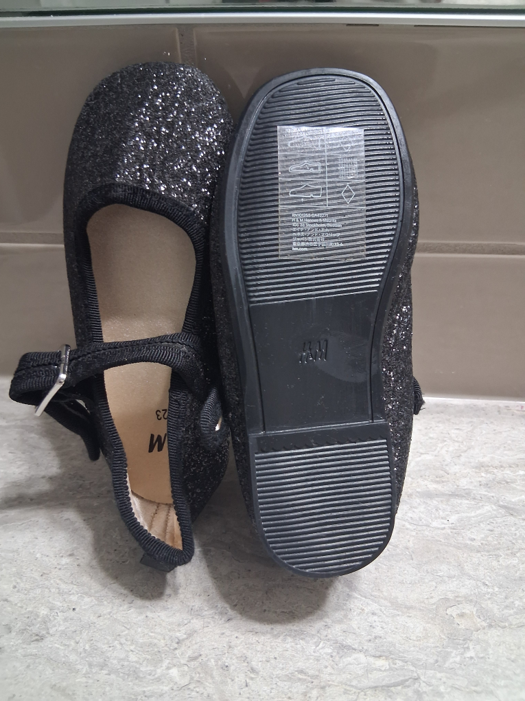 Black Glitter Mary Janes - photo 2