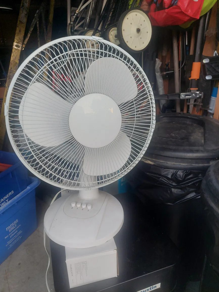 White Table Fan image indicator(2)