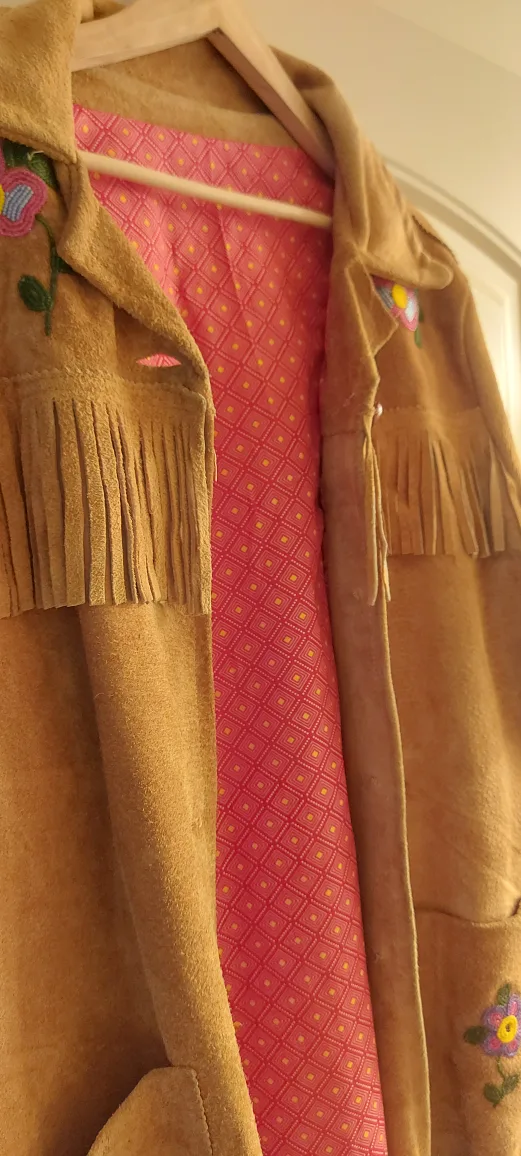 Beaded Suede Jacket thumbnail