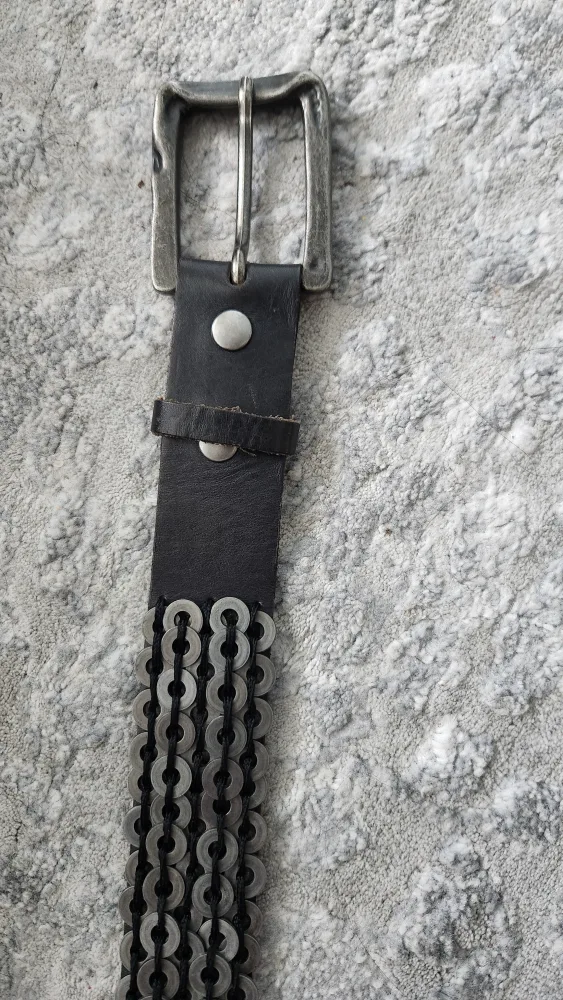 Daniel Retro Leather Belt - Size S/P Men's thumbnail