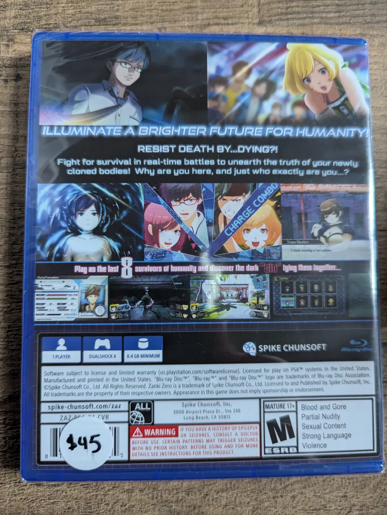 PlayStation 4 Zenki Zero game image indicator(2)