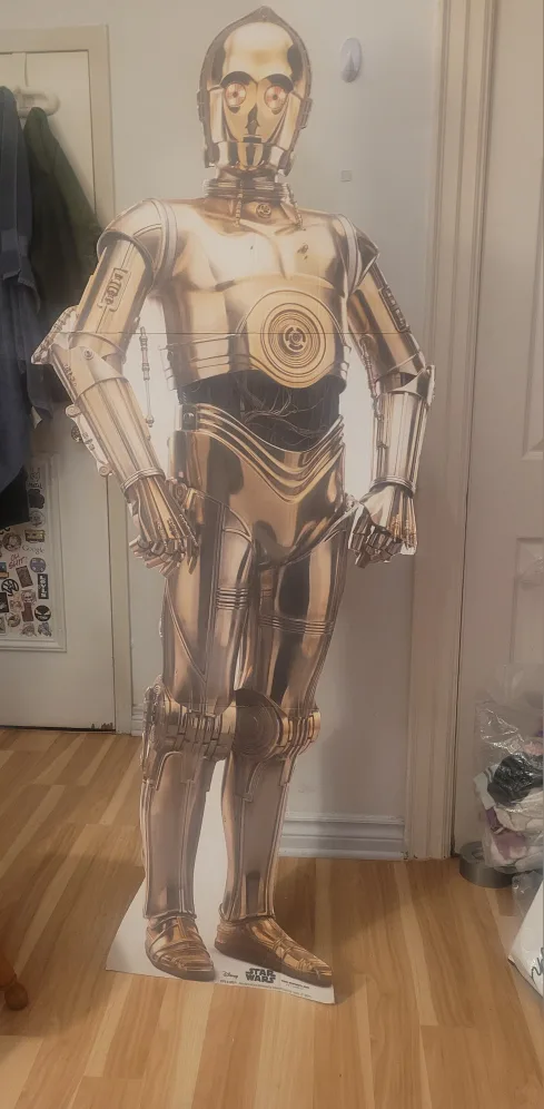 Star Wars C-3PO Cardboard Standee image indicator(3)