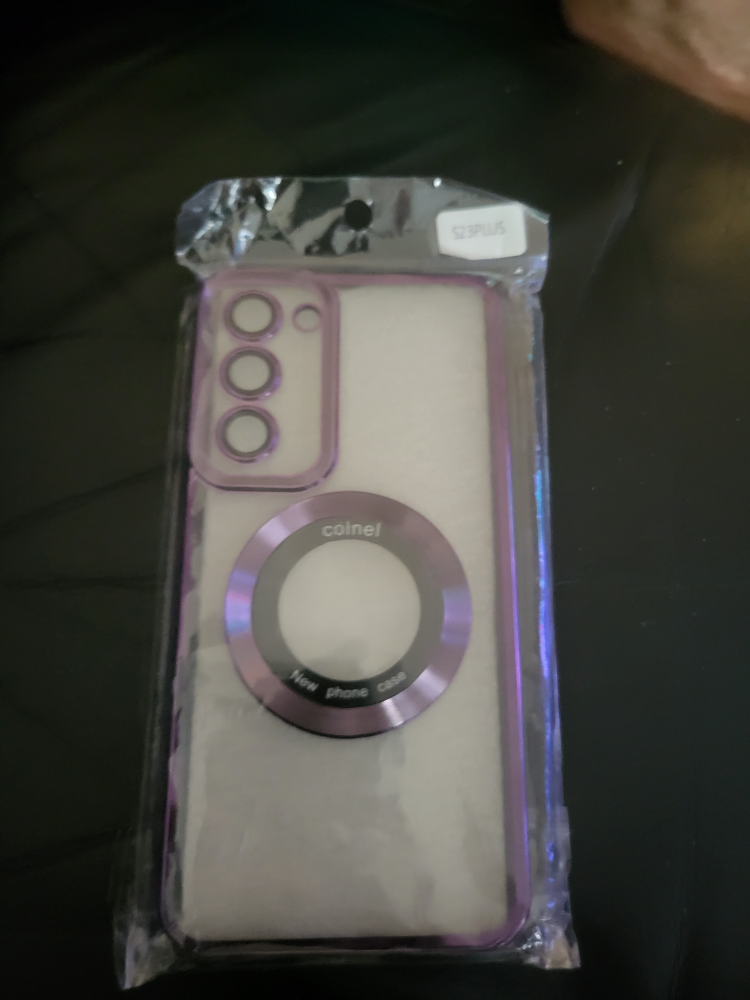clear silicon magnetic samsung s23 plus cover