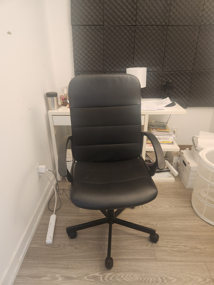 IKEA Swivel Black Office Chair