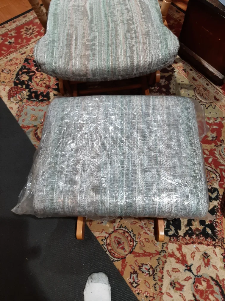 Rocking Chair with Matching Footstool image indicator(2)