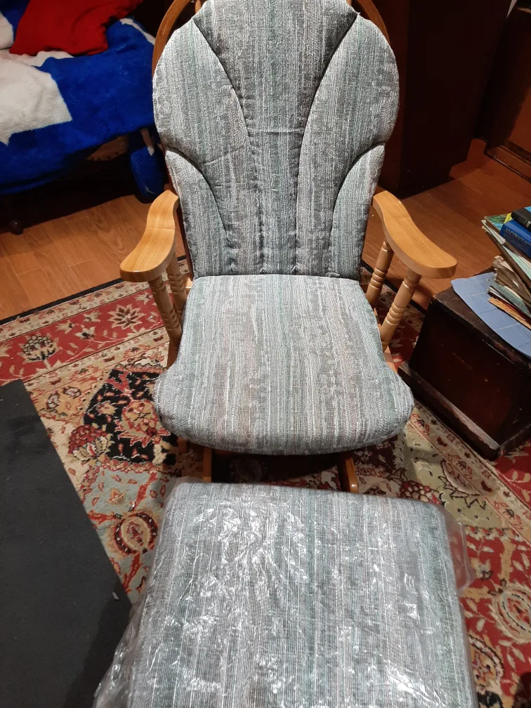 Rocking Chair with Matching Footstool image indicator(3)