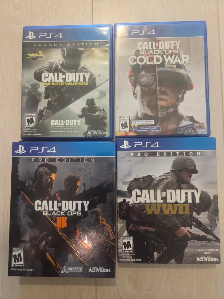 Call of Duty PS4 Games Bundle thumbnail