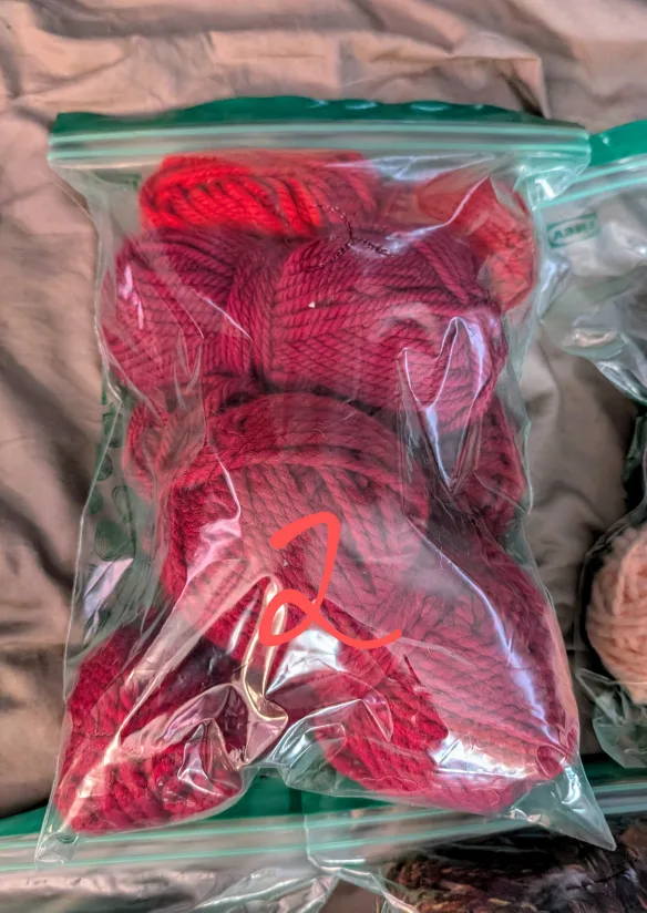 #freecycle Yarn Destash Bundles - Various Colours image indicator(3)