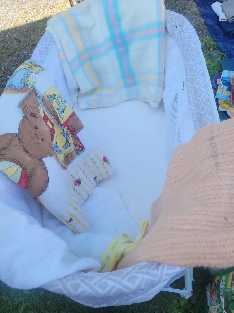 Baby Bassinet with Soft Bedding image indicator(2)