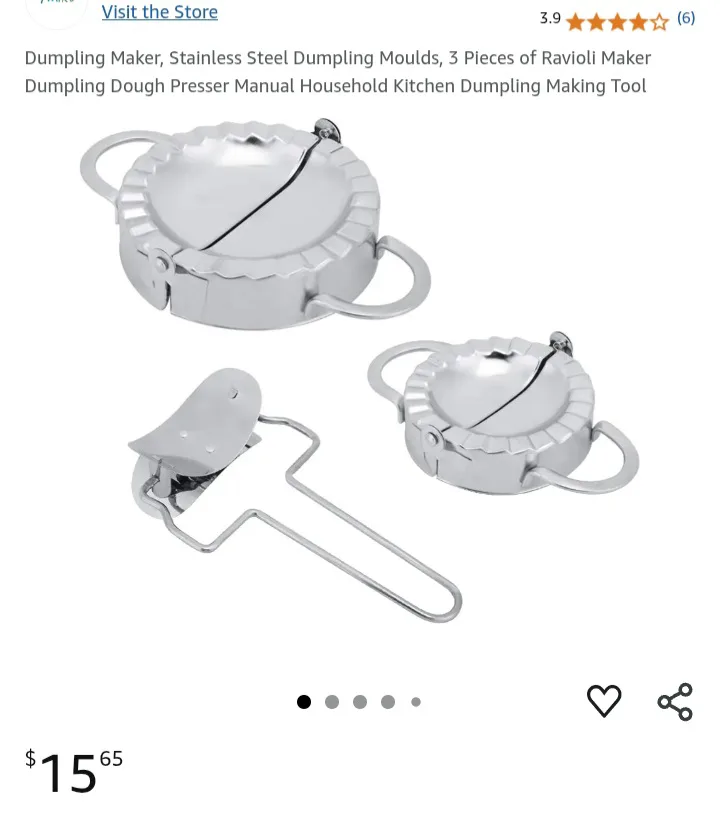 🥕   NEW!   Dumpling Maker Set image indicator(2)