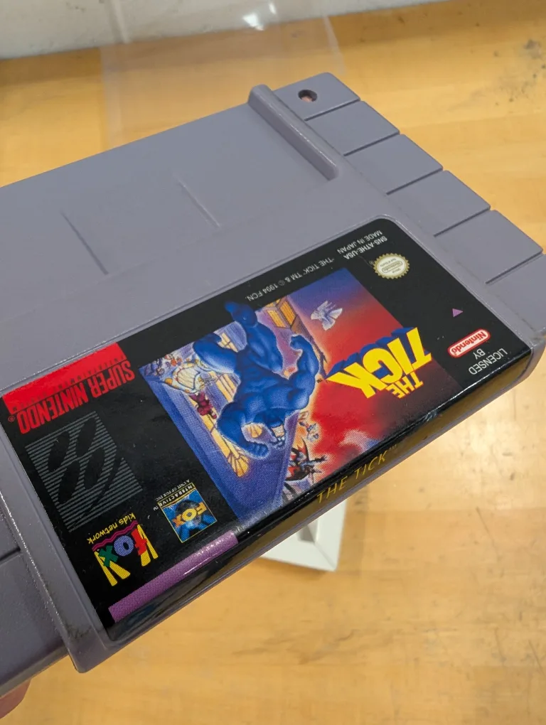 SNES - The Tick Super Nintendo Game image indicator(3)