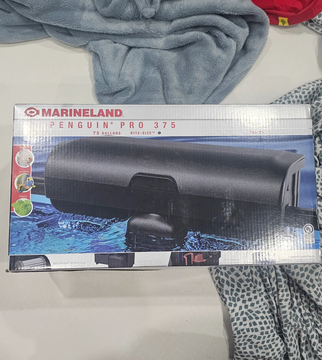 Marineland Penguin PRO 375 Aquarium Power Filter Marineland NEW thumbnail