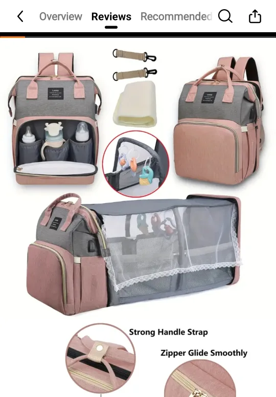 💚 Brand New Teal Baby Backpack image indicator(2)