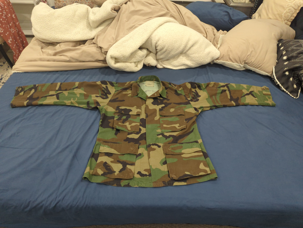 US Army M81 Woodland BDU from 1988