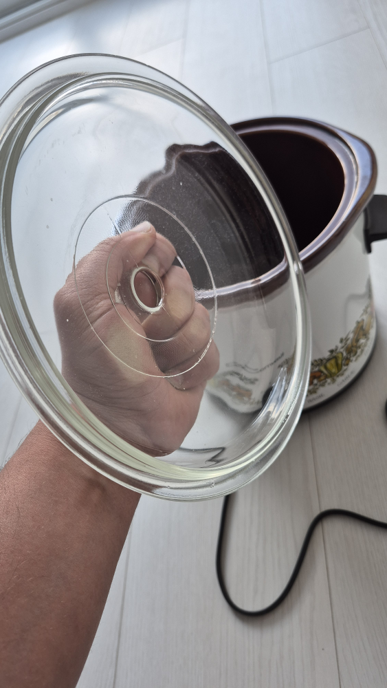 Vintage Slow Cooker with Glass Lid - photo 4