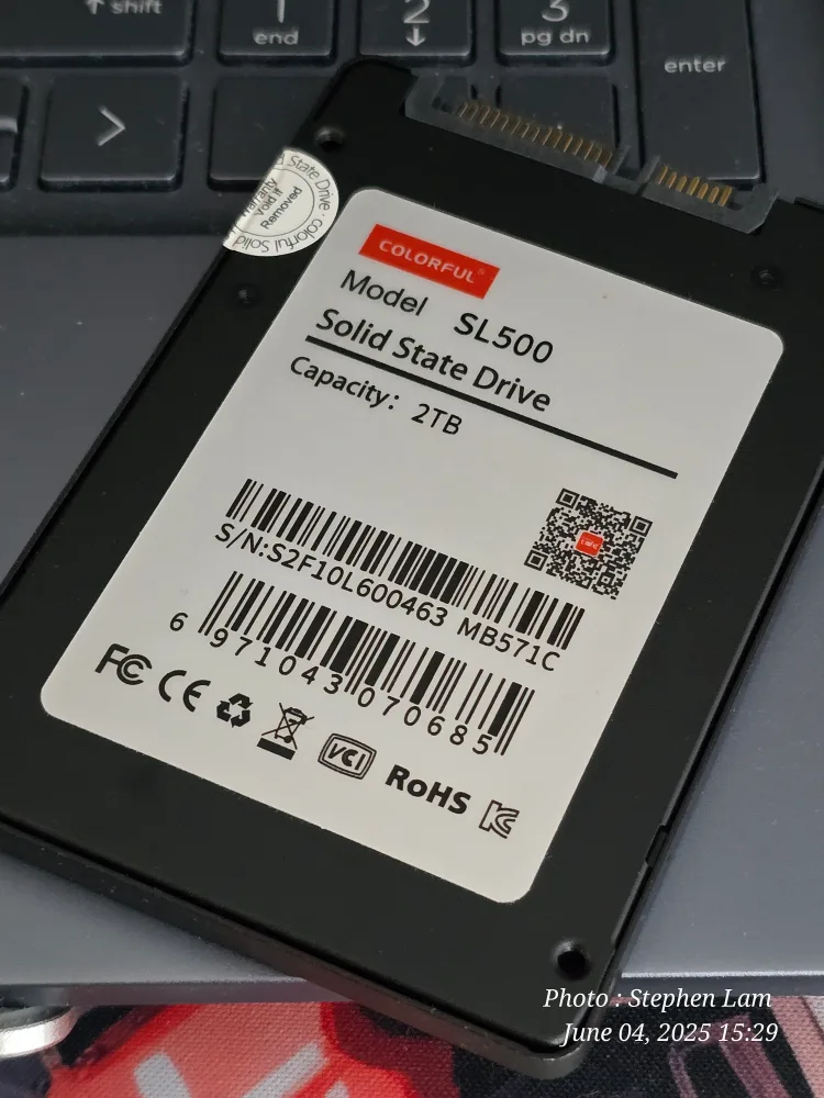 COLORFUL SL500 2TB Solid State Drive thumbnail